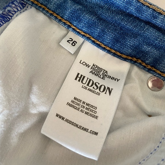 Hudson Krista Low Rise Skinny ankle jeans - Picture 5 of 7